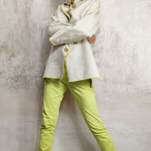 Żakiet lniany damski  "Natura"